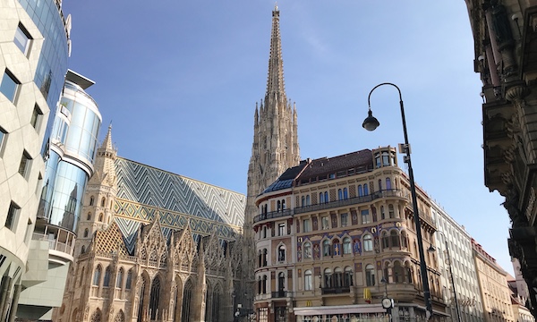 ブダペストからウィーンへ週末旅行その2〜シュテファン大聖堂へ〜