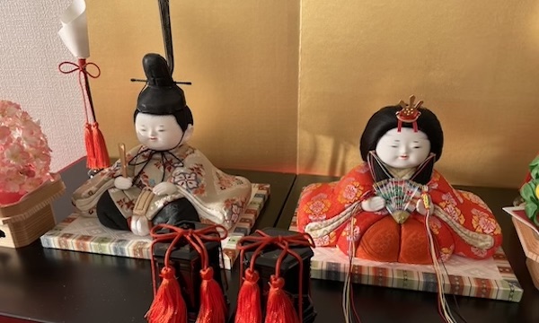 ​​ひな祭り！娘の初節句をお祝い〜雛人形・ちらし寿司・桜餅・神代植物公園〜
