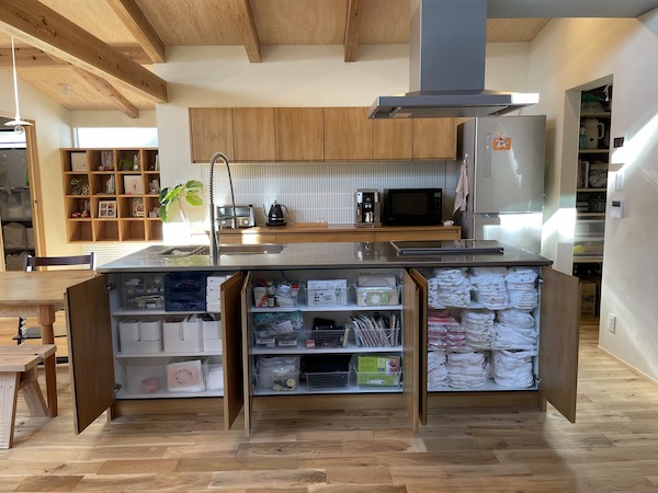 ウッドワン（Wood one）のスイージー（SU:IJI）の収納